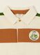 Multicolour striped pure cotton baby polo shirt, regular fit_1