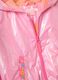 Giacca glitterata rosa con cappuccio da bambina regular fit_2