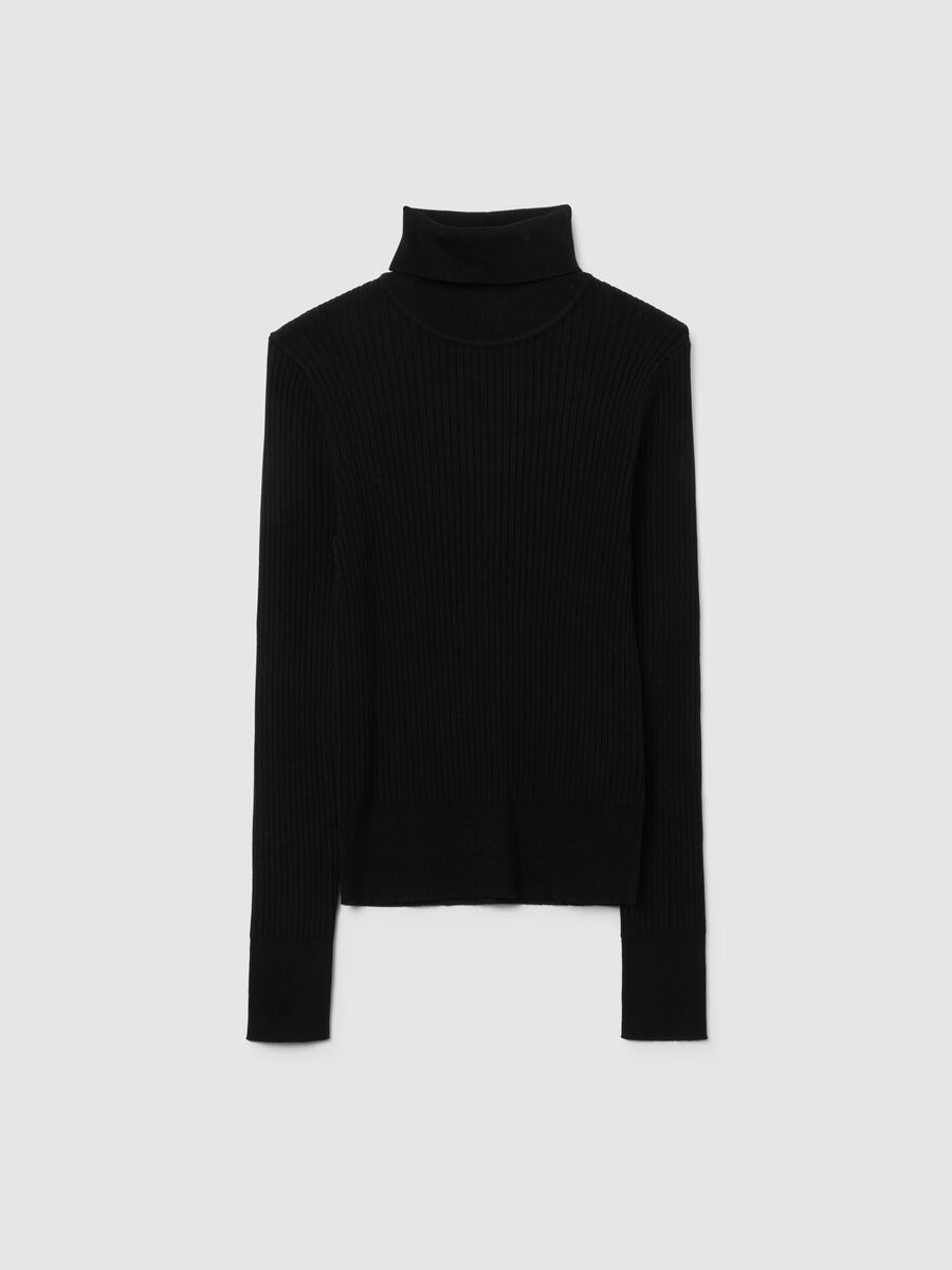 Black Turtleneck Jumper_4