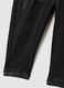 Black stretch trousers in fabric blend_3
