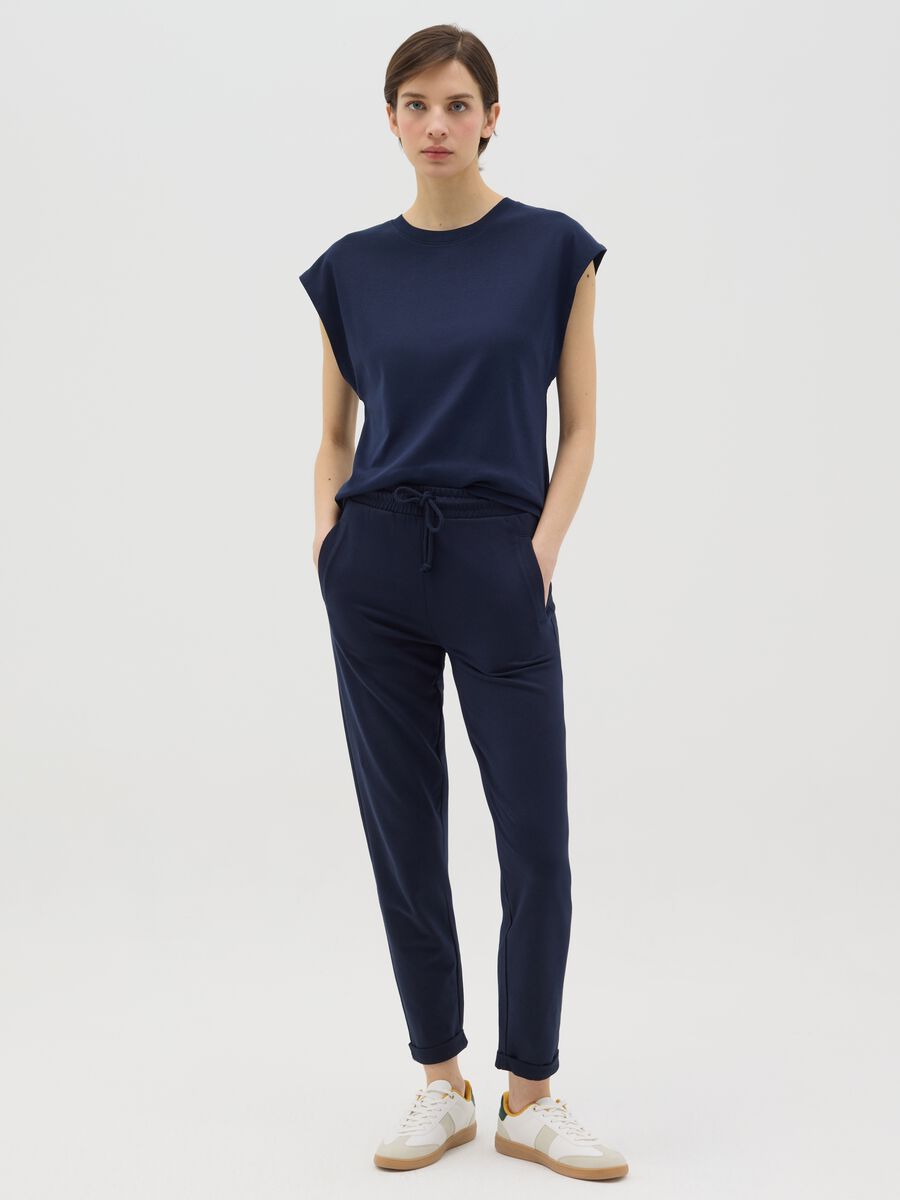 T-shirt with kimono sleeves_1
