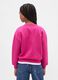 Girls' Pink Crew Neck Sweatshirt_1
