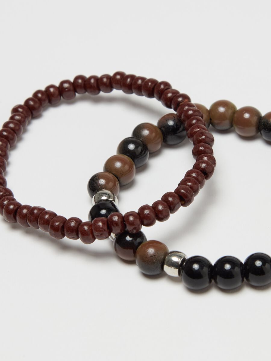 Two-pack bracelets with beads_2