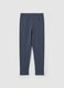 Stretch cotton leggings_0
