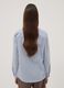 Blue striped long-sleeve slim-fit shirt_3