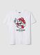 White short-sleeved pure cotton regular-fit T-shirt_4