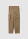 Stretch cotton cargo trousers_4