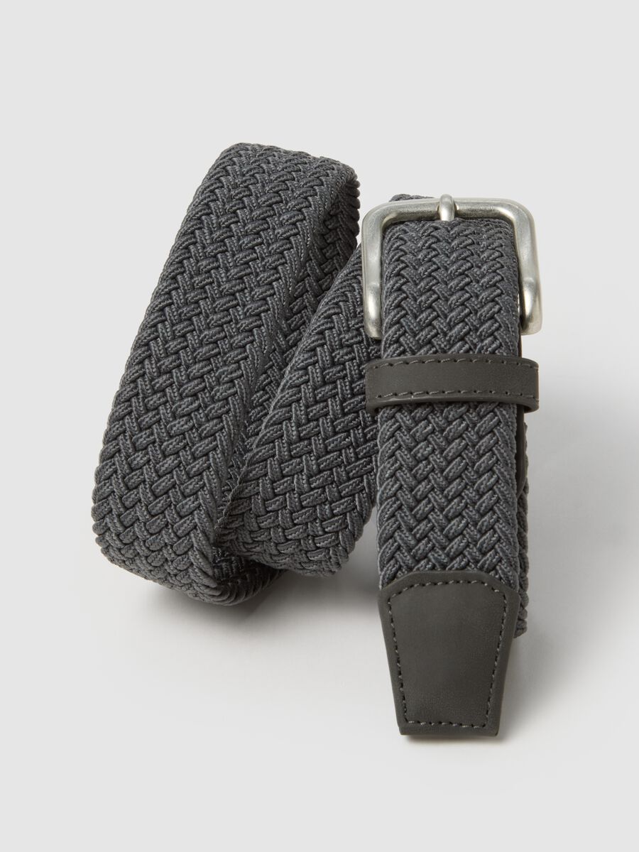Elasticated Grey Belt_2