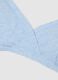 Girls' Sky Blue Stretch Cotton Bra_2