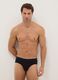 Multipack of black stretch cotton briefs with a snug fit_0