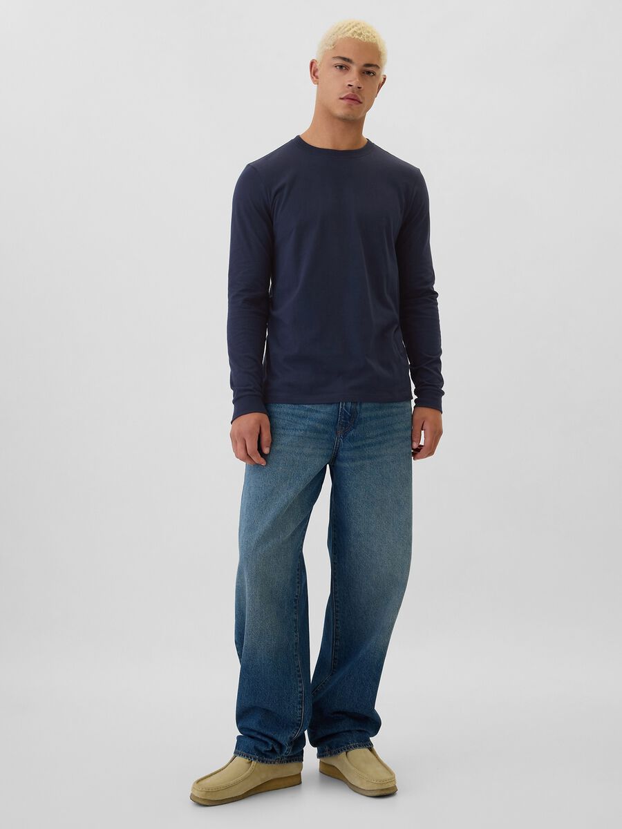 Long-sleeved T-shirt in cotton_1