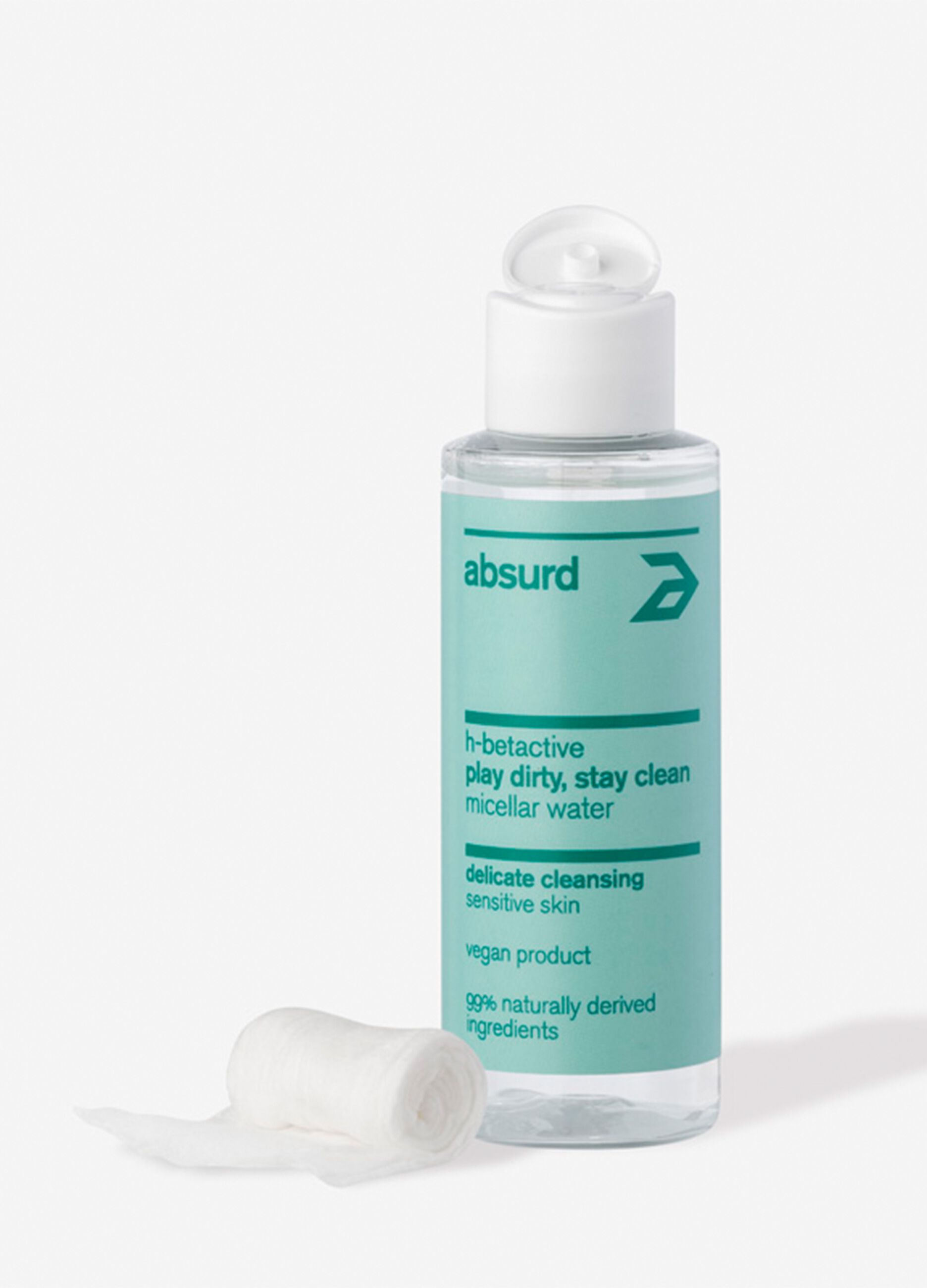 KIT Acqua micellare ad azione delicata più salviette in compresse Play Dirty Stay Clean
