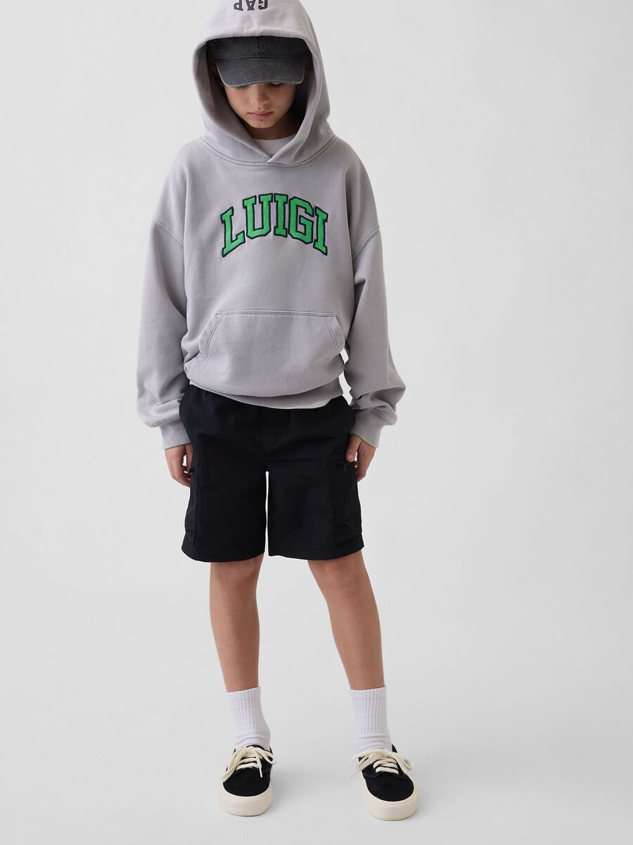 Nintendo Super Mario cotton-blend hooded sweatshirt_2