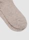 Short Beige Stretch Socks_2