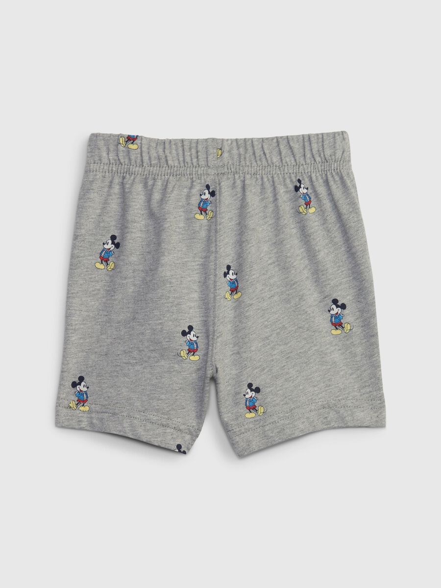 Shorts with Disney Baby Mickey Mouse print and drawstring_1