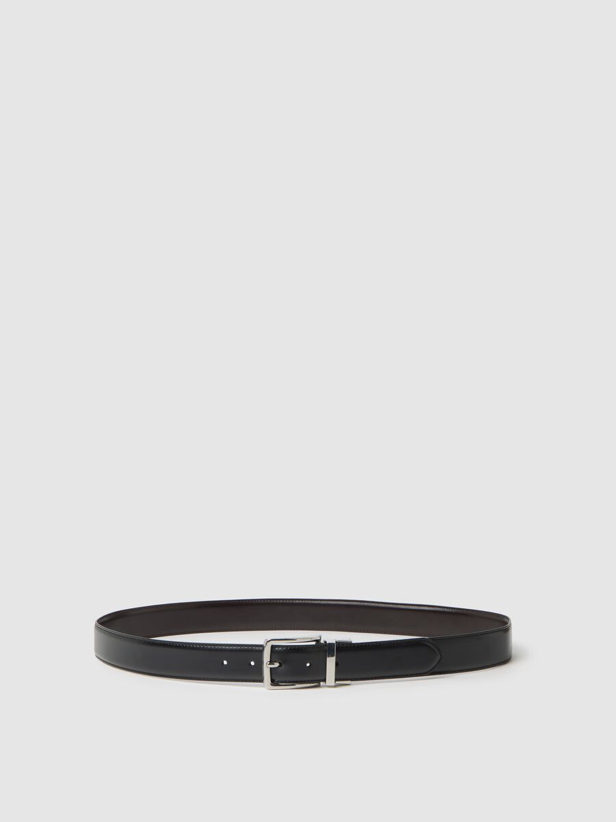 Multicolour genuine leather belt_0