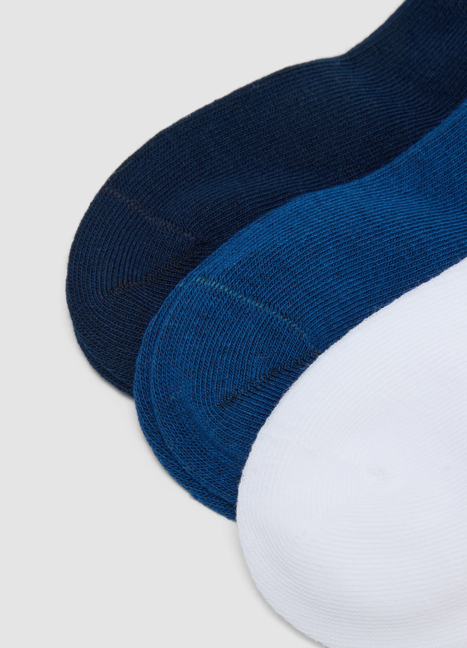 Boys' multicolour stretch cotton-blend sock multipack