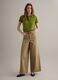 Green regular-fit polo shirt in organic cotton_1