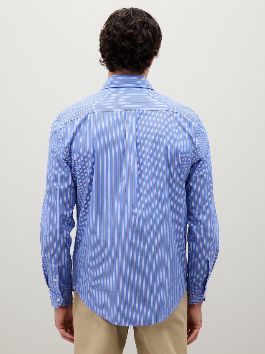 Multicolour pure cotton regular fit shirt_3