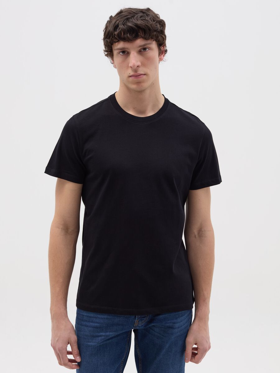 Relaxed-fit T-shirt with round neck_0