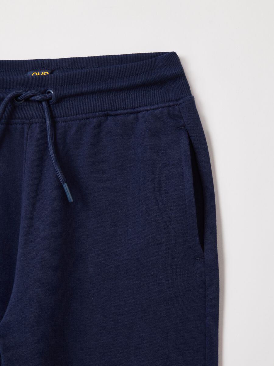 Joggers in felpa con coulisse _2