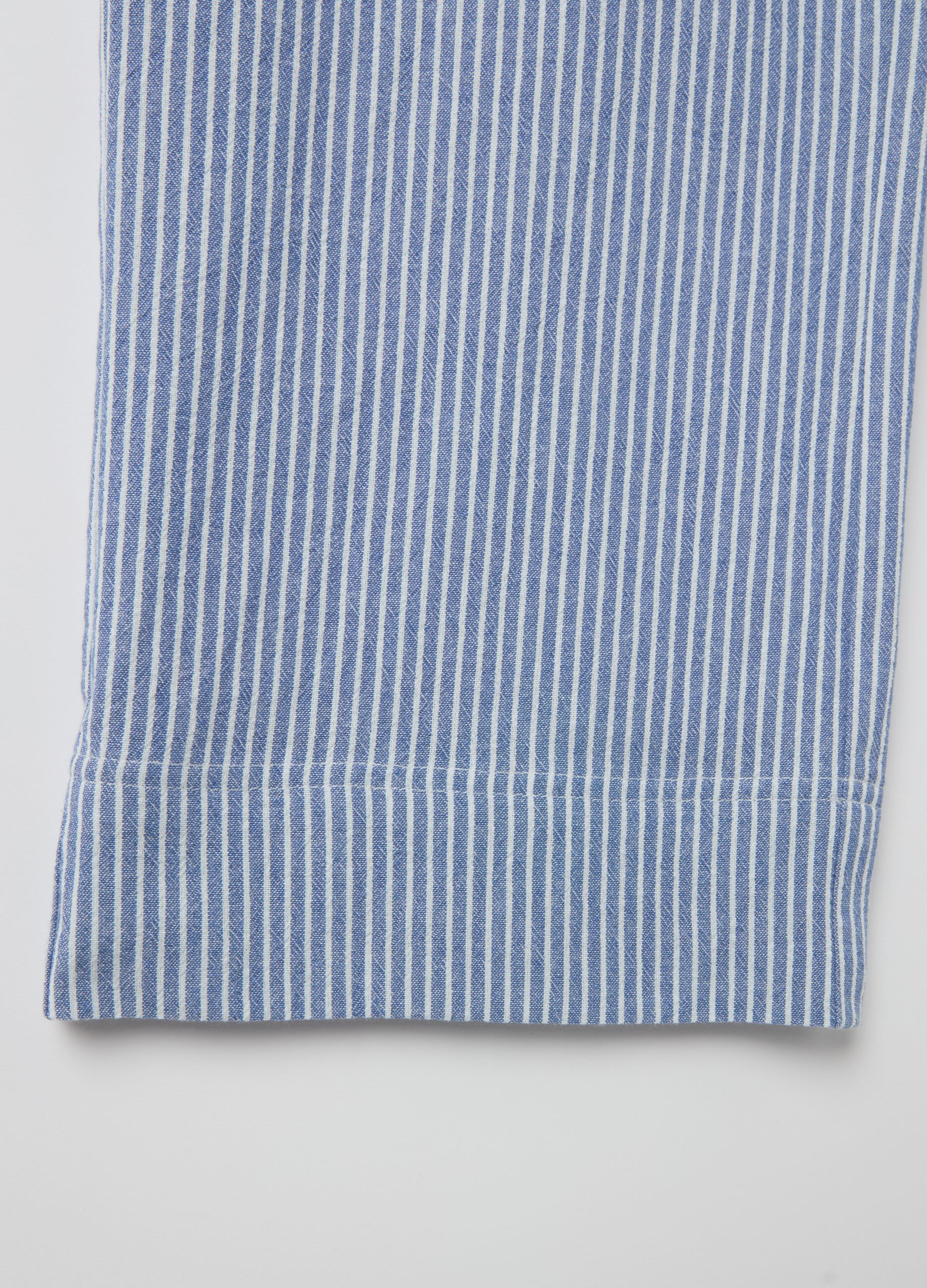 Fluid jogger trousers in cotton