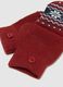 Children's Red Gloves with Snowflakes_2