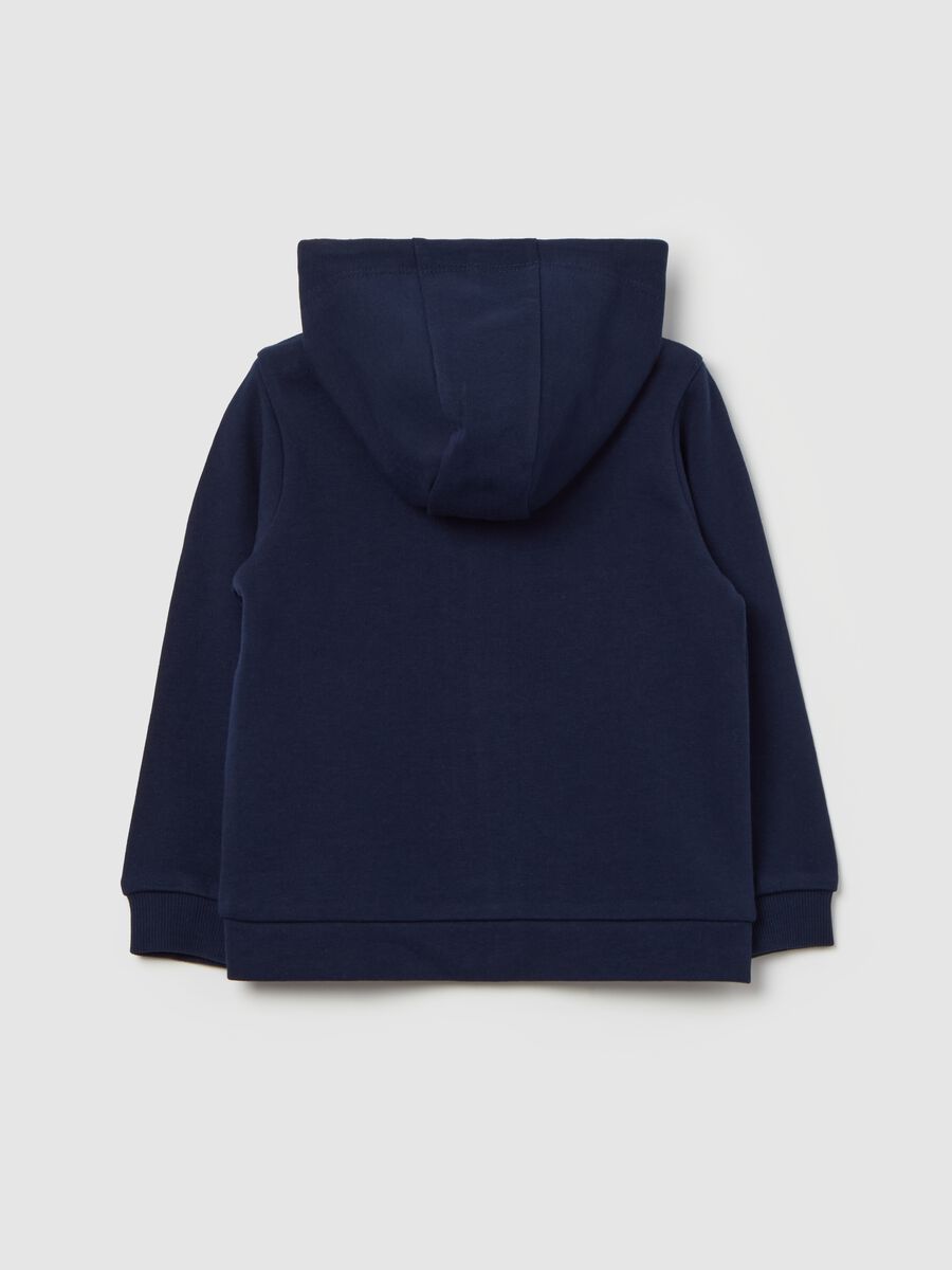 Full-zip in French Terry con cappuccio_1