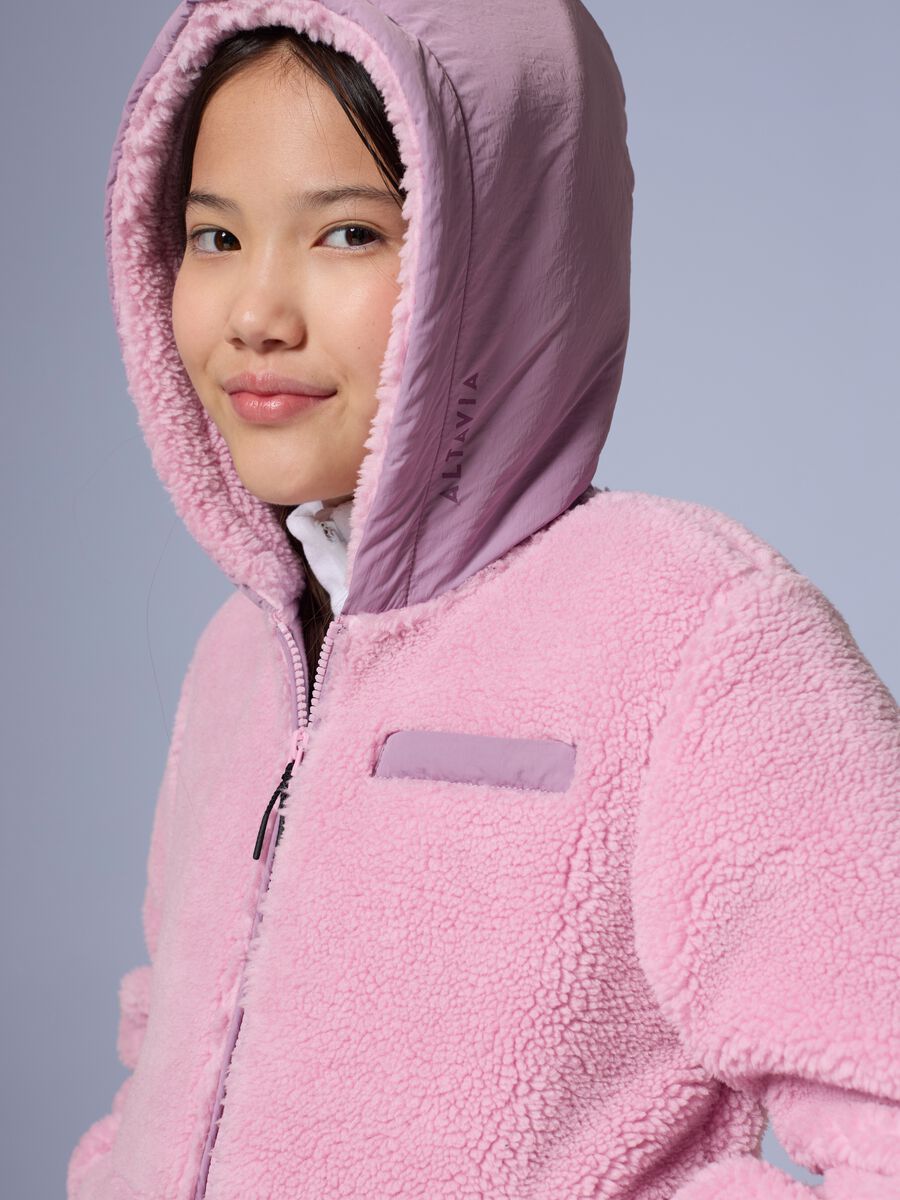 Full Zip Sherpa Jacket ALTAVIA WITH DEBORAH COMPAGNONI_0