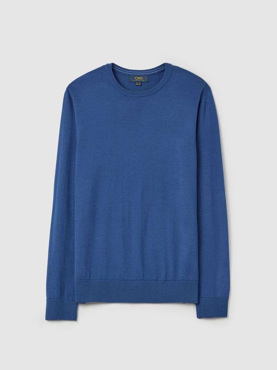 Round neck pullover_4