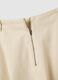 Beige pure cotton skirt_6