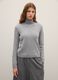 Grey wool-cashmere blend sweater in regular fit_1