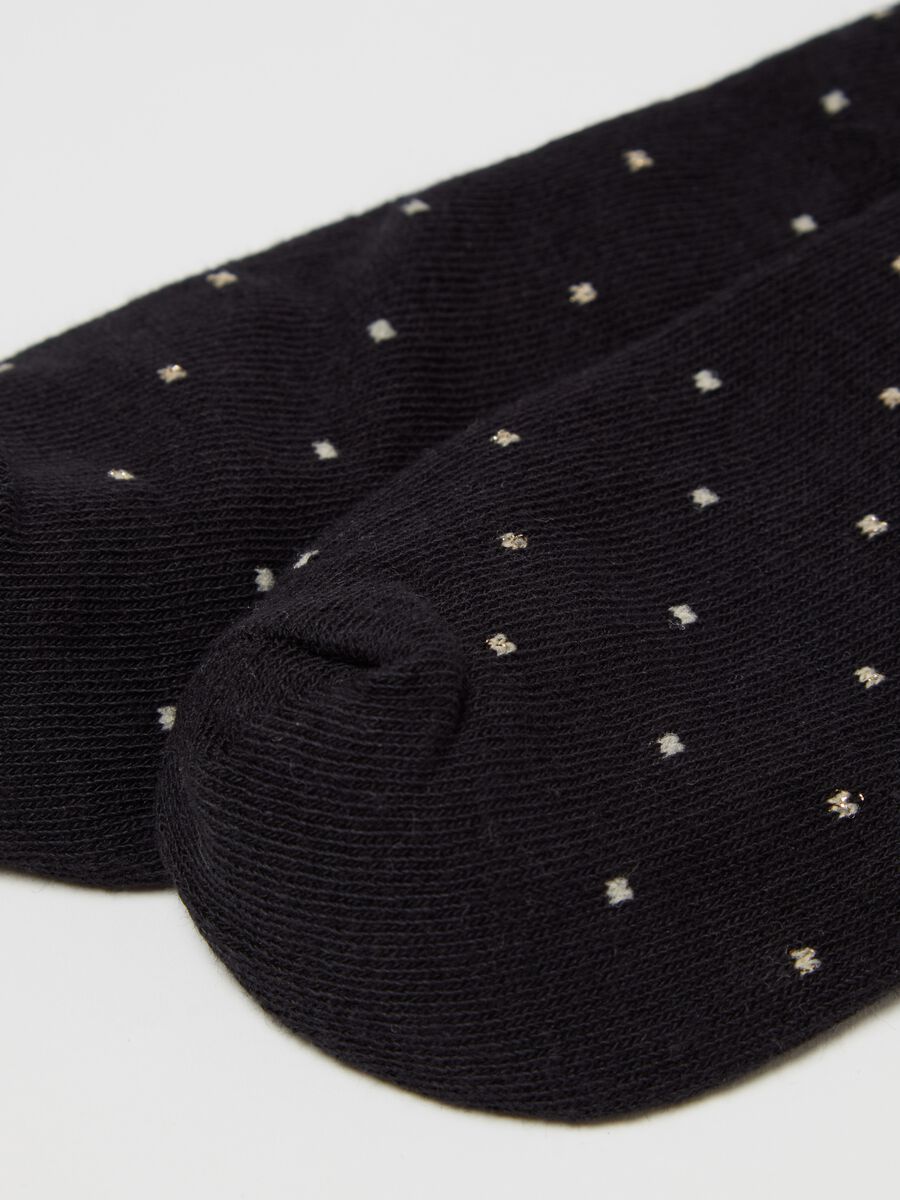 Two-pair pack short socks with small fold_1