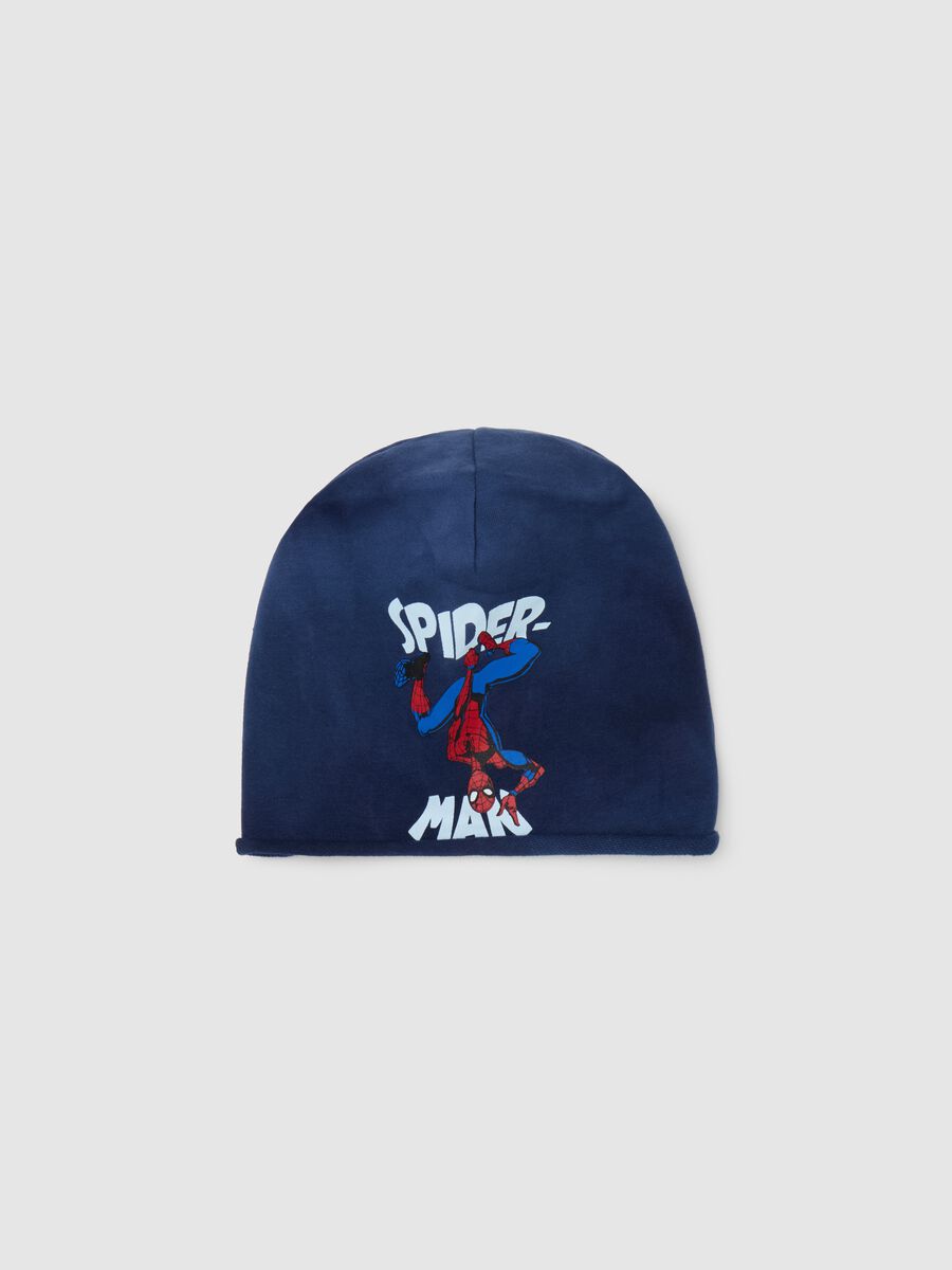 Tie-dye hat with Spider-Man print_0