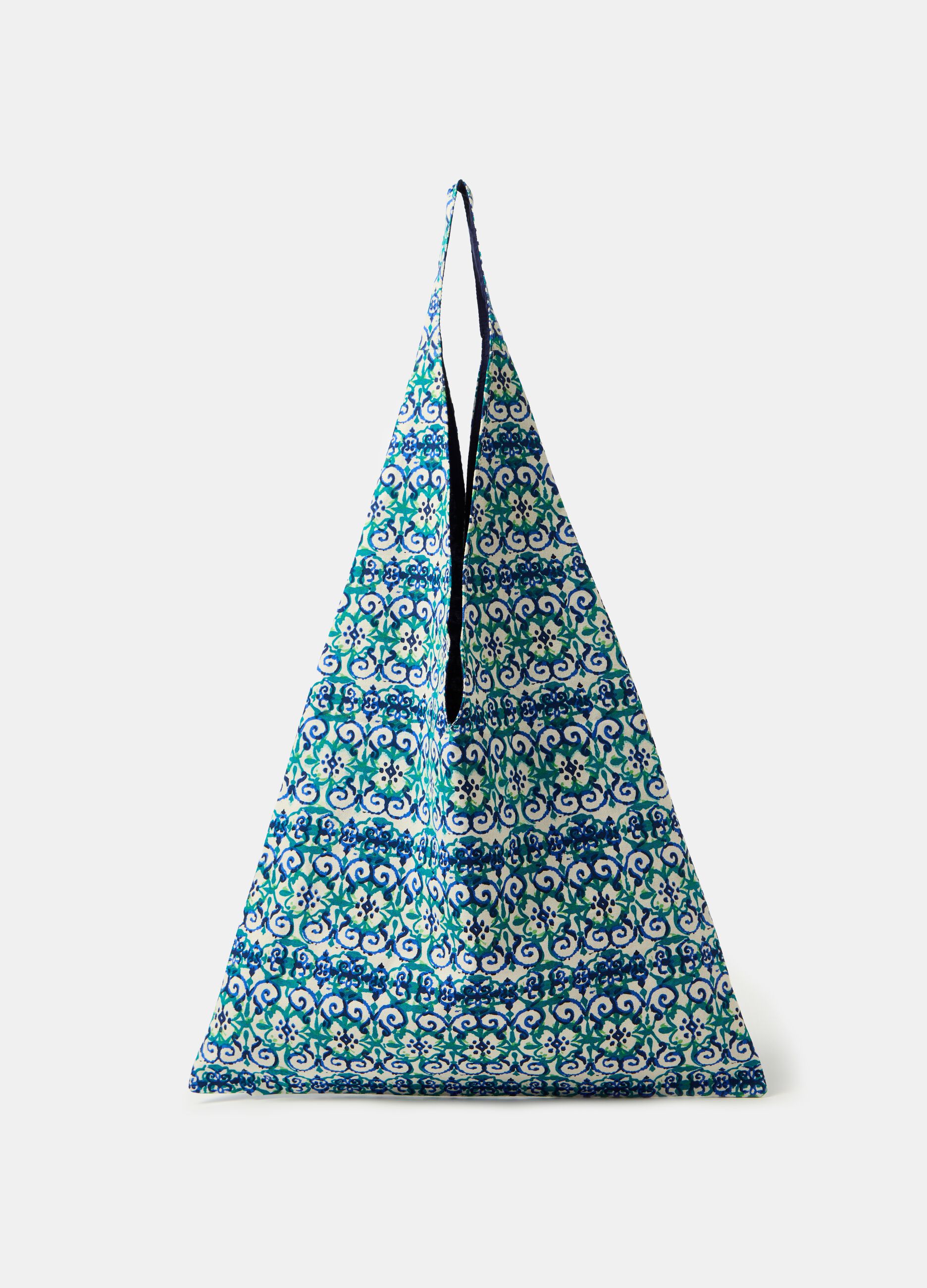 Ovs Borsa shopper in tela con stampa