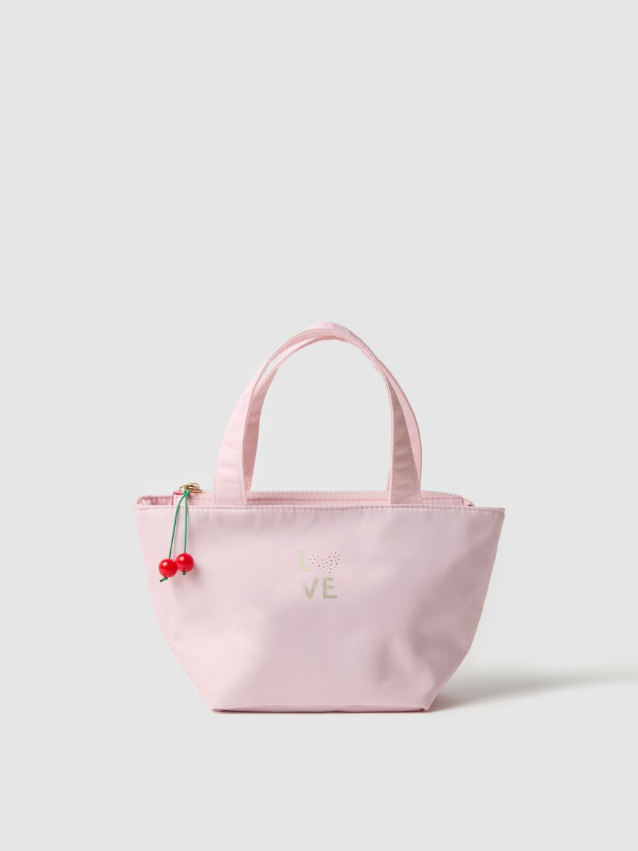 Small bag with cherries charm_0