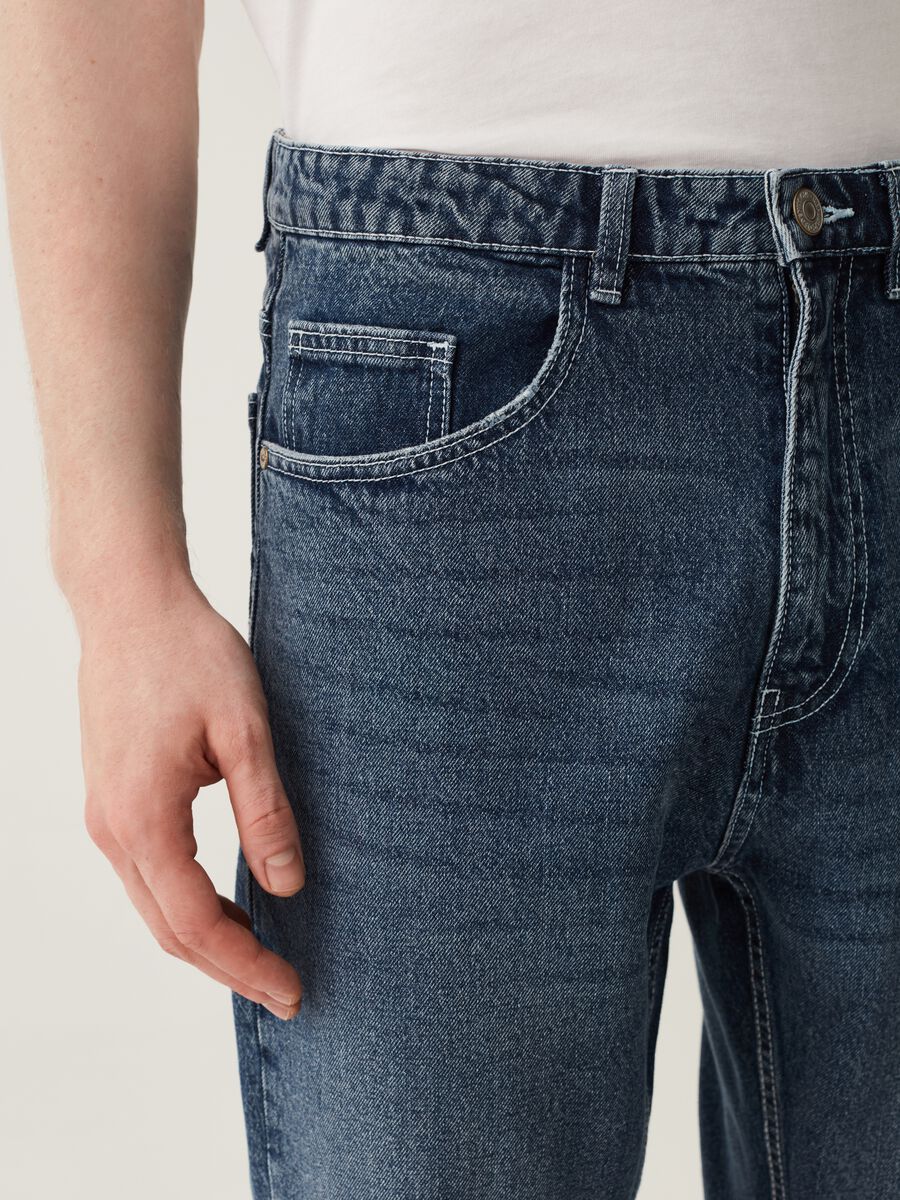 Jeans carrot fit acid wash_3