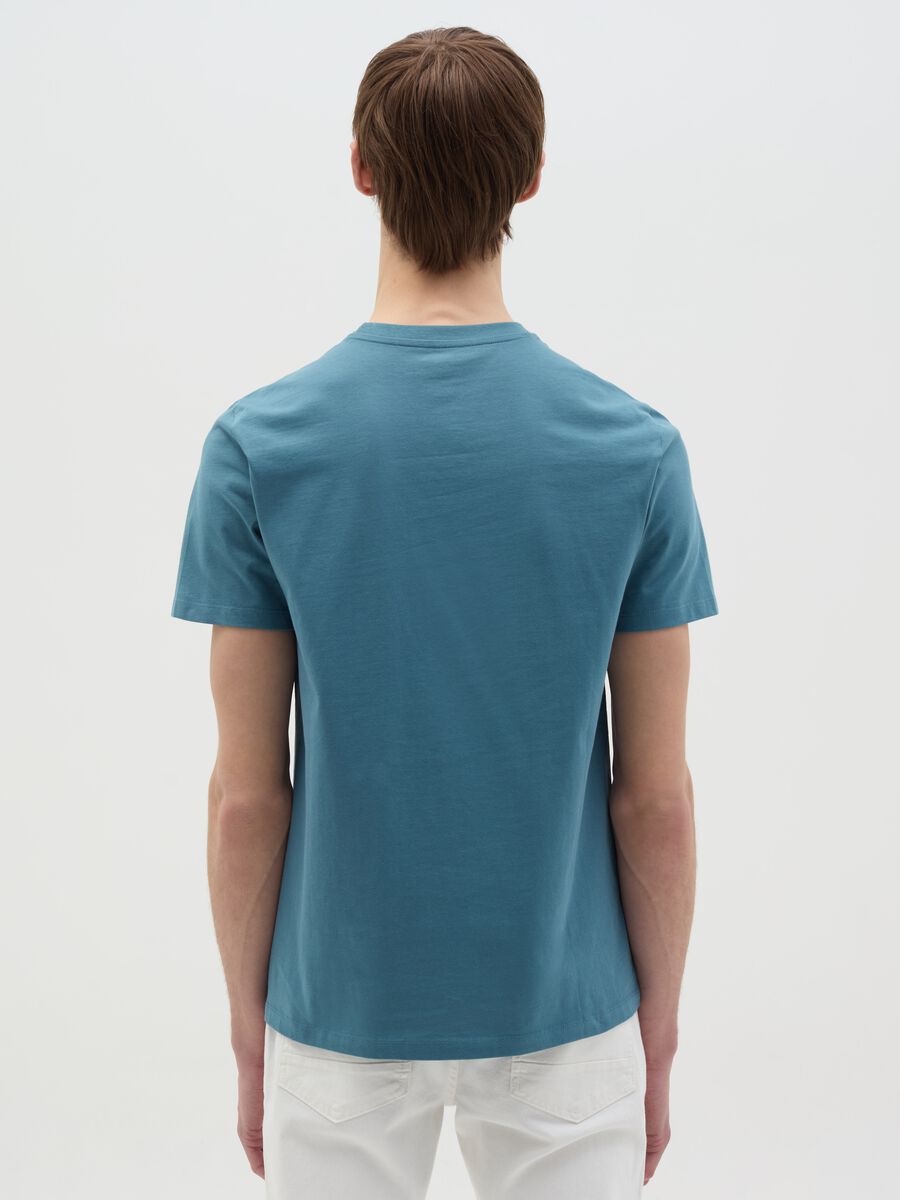 Organic cotton T-shirt with round neck_3