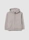 Grey pure cotton regular fit kids' sweatshirt_0
