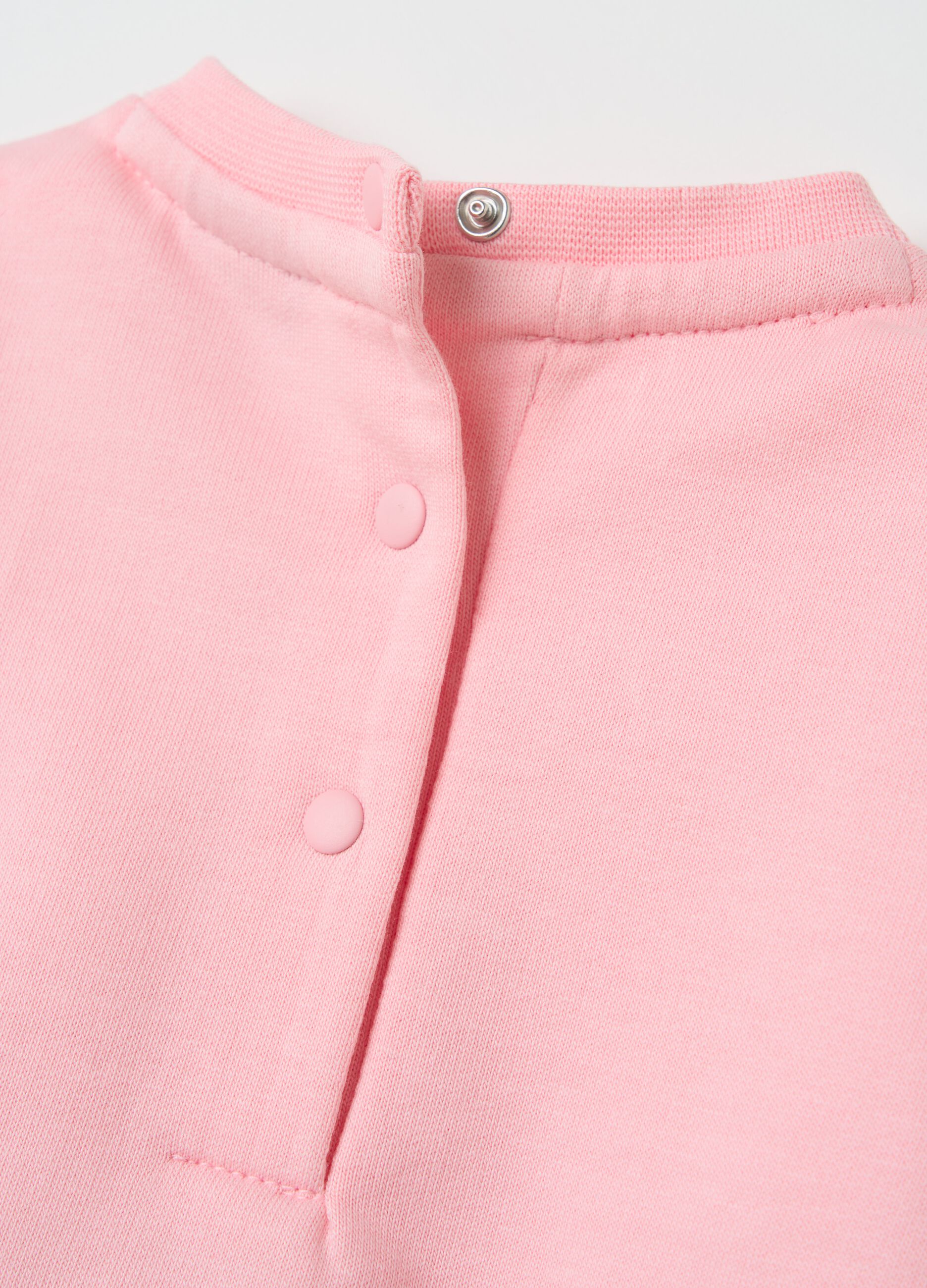 Jogging set in cotone stampa Minnie e Figaro 