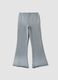 Flared Sweatpants in Vintage Grey_5