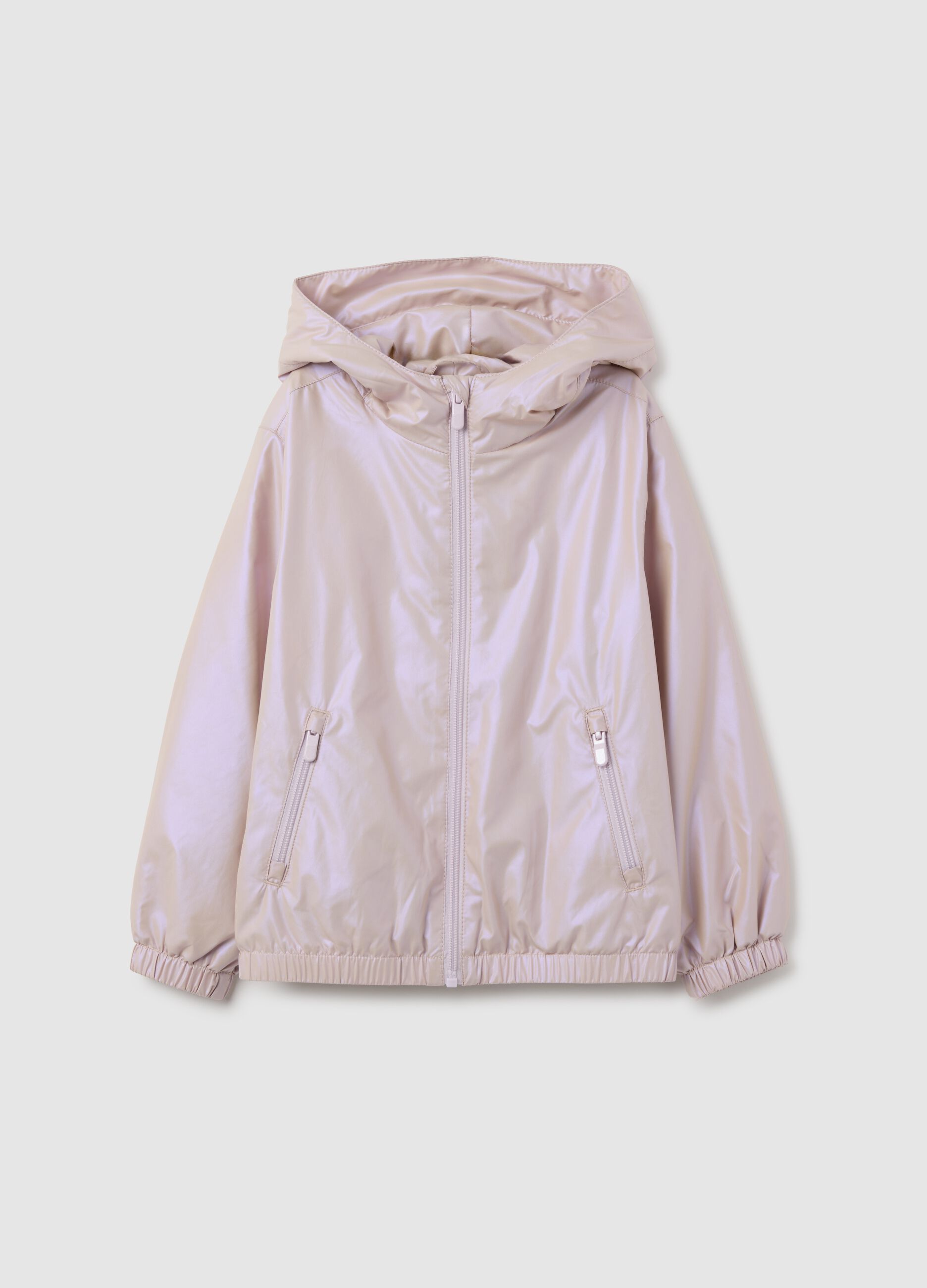Girls' jacket in pink regular fit