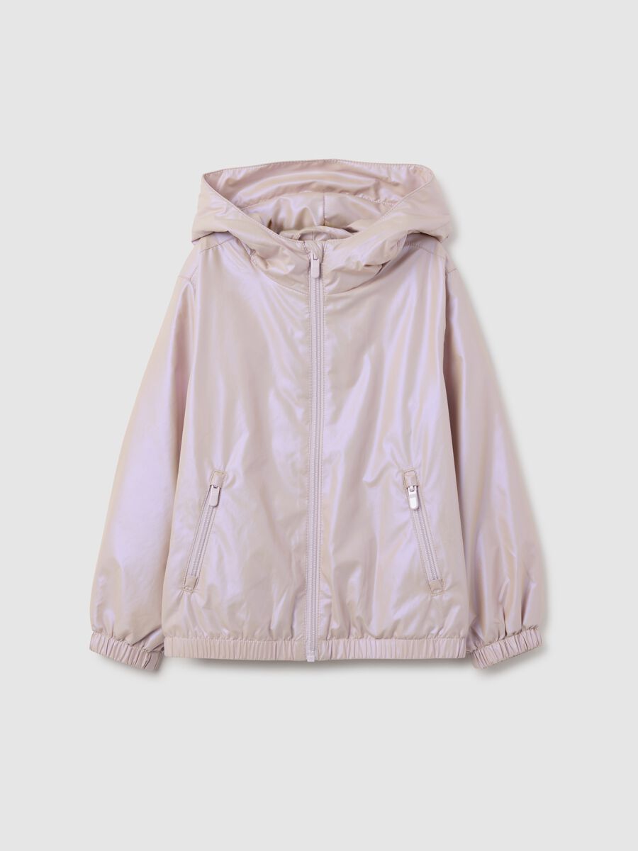 Girls' Regular Fit Pink Jacket_0