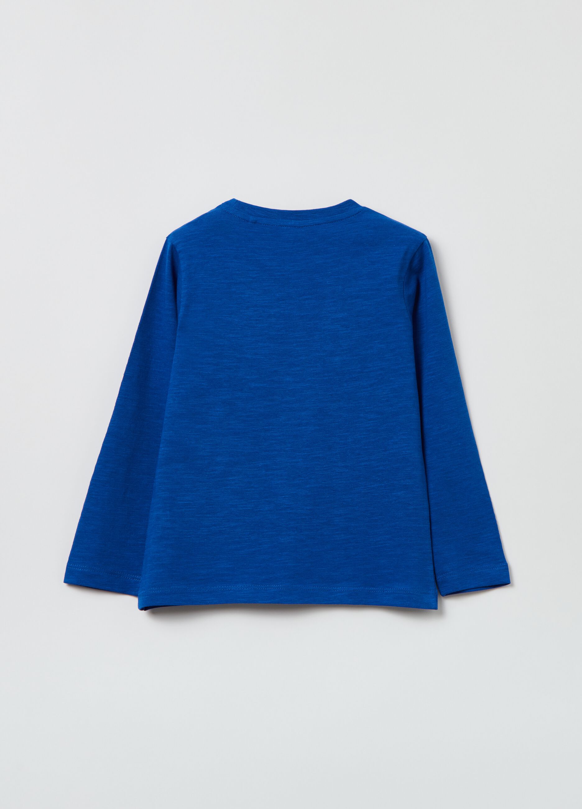 T-shirt in cotone slub_1