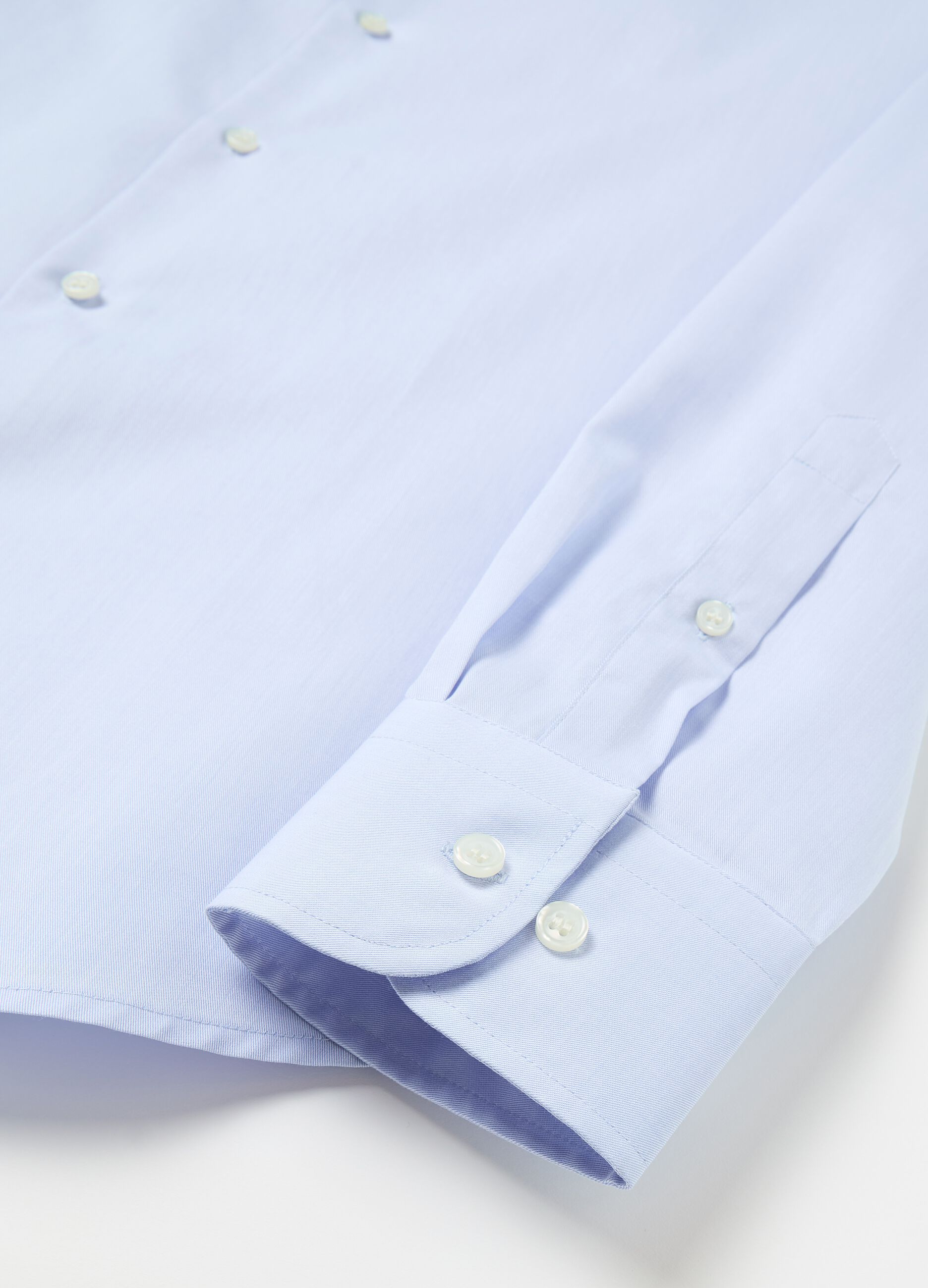 Camicia slim fit in cotone