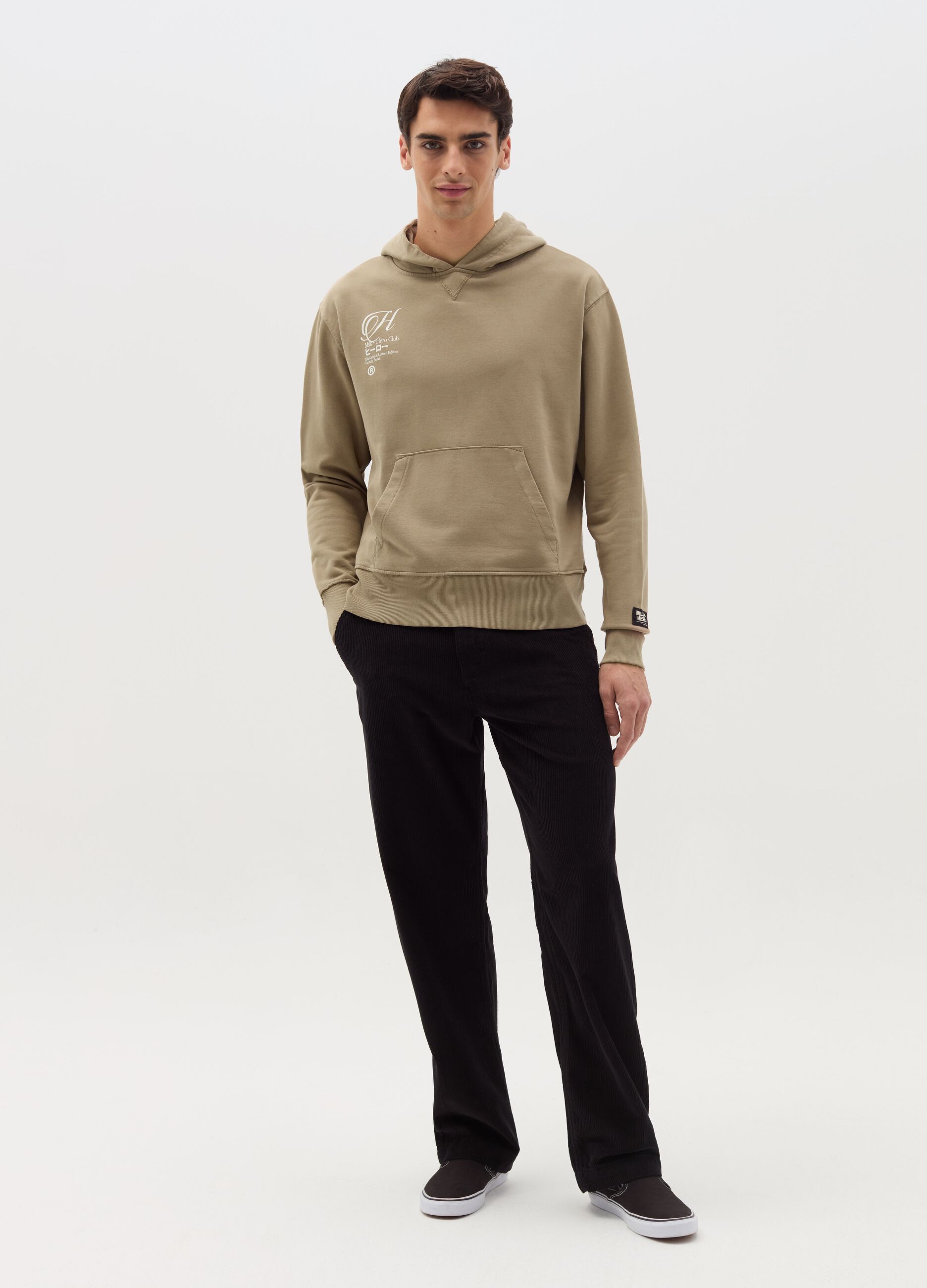 Hoodie with print