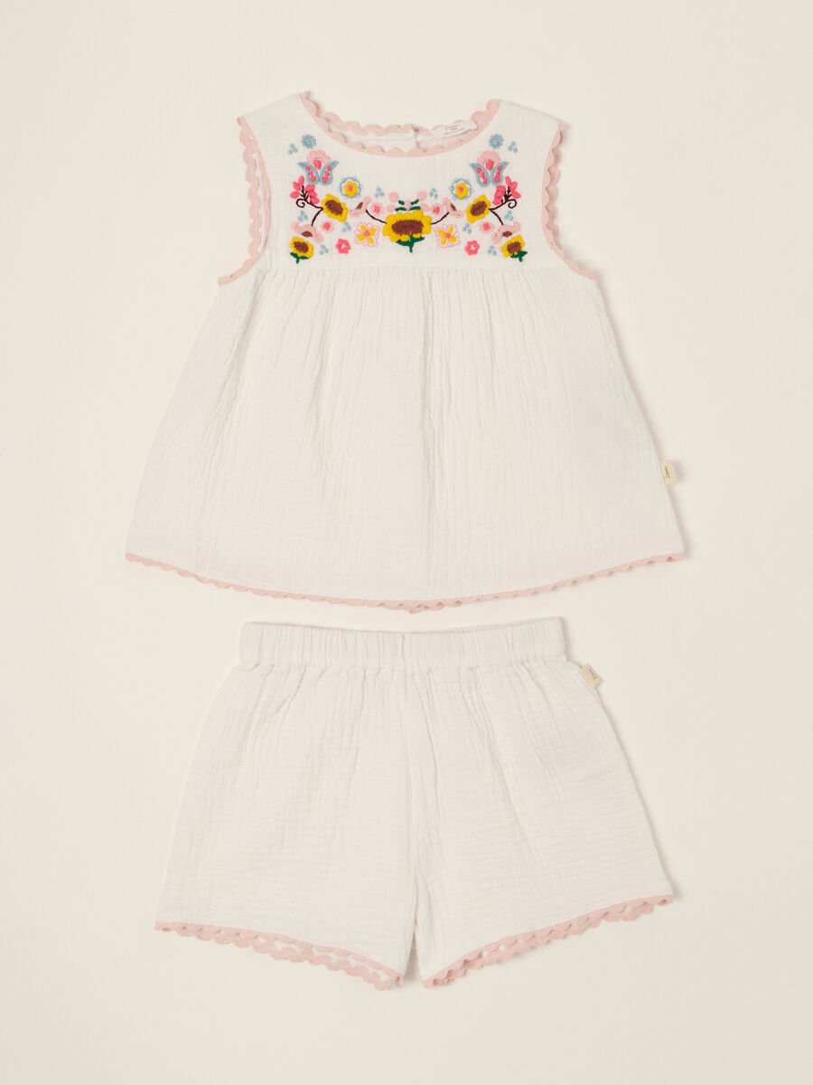 Jogging set in jersey di cotone stretch IANA _0