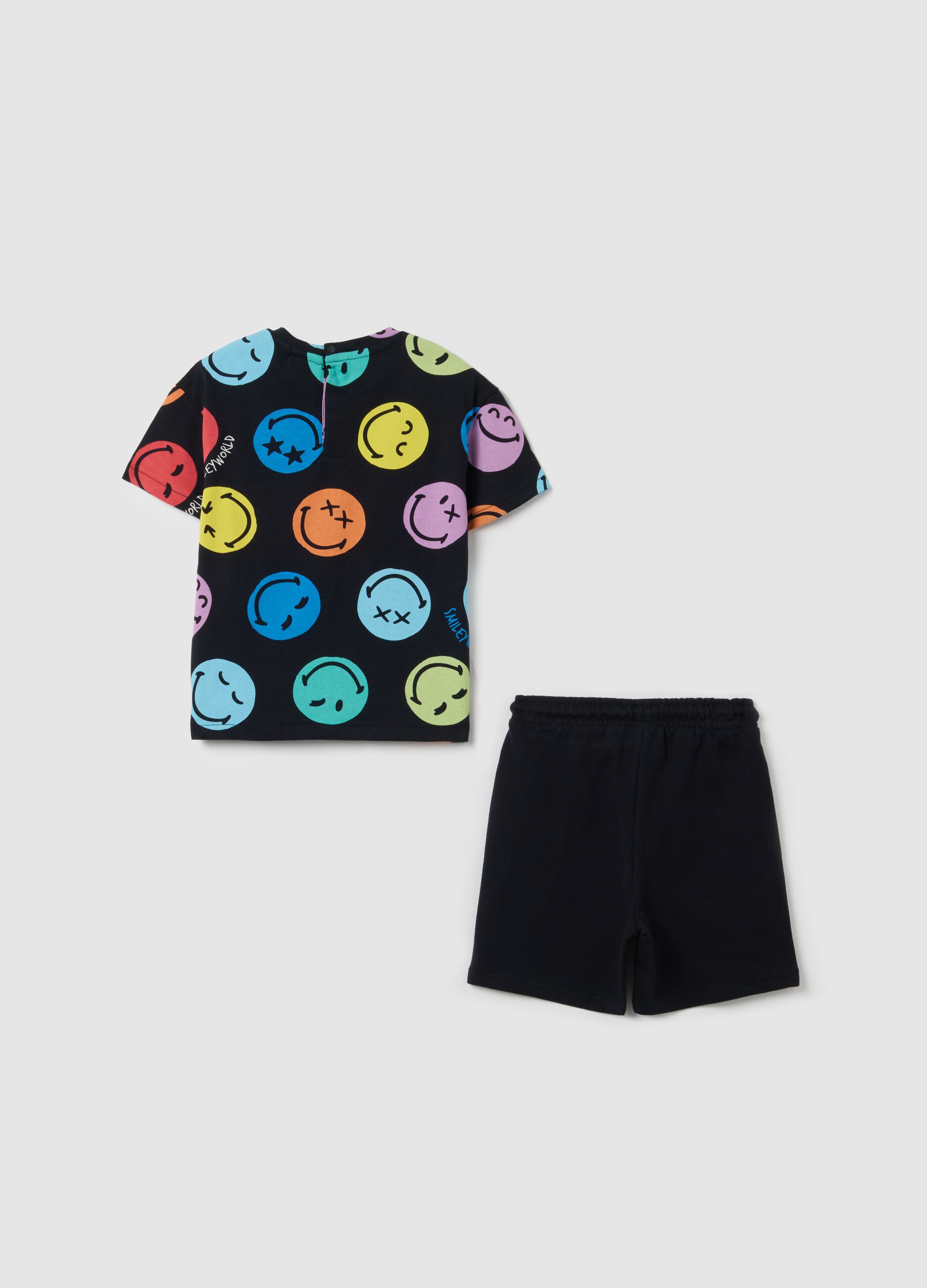 Multicolor regular fit pure cotton children's outfit