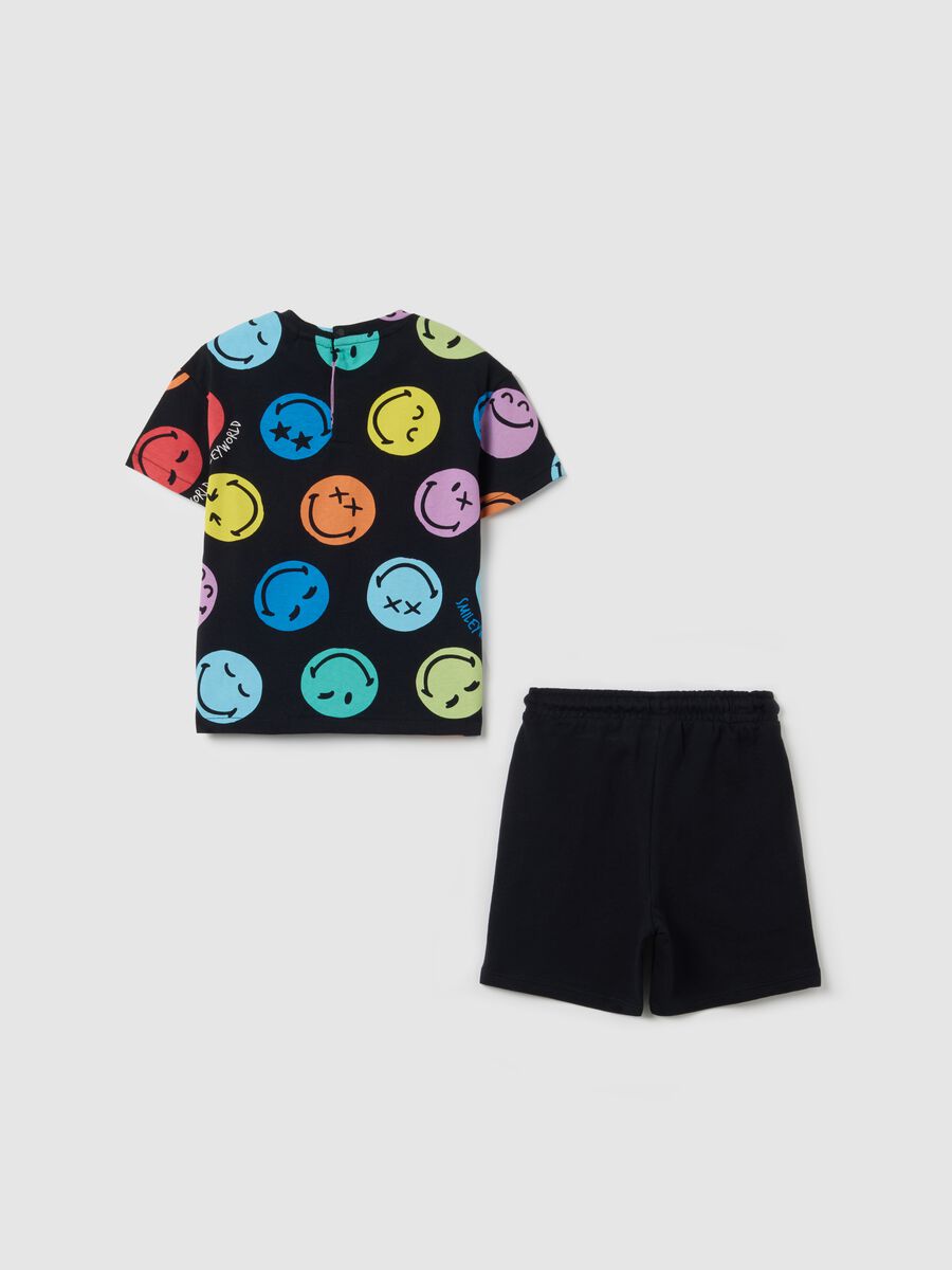 Multicolor regular fit pure cotton children's outfit_1