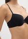 Women's Black Padded Cotton Blend Bra_3